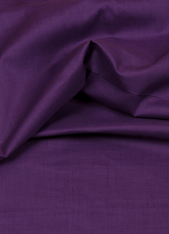 Batist -  Uni - lila - Hilco